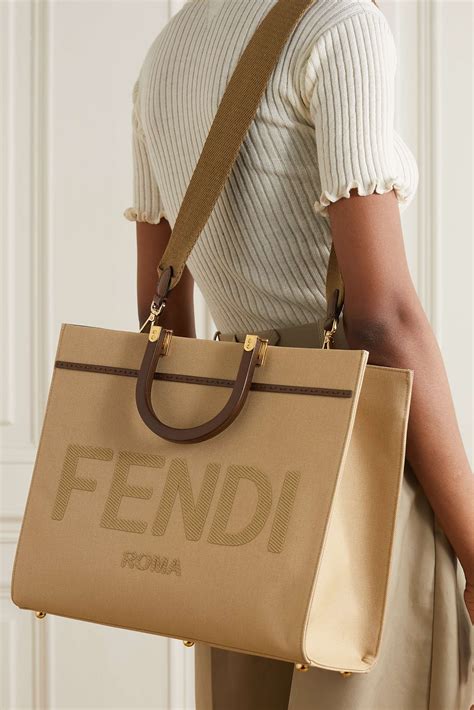 fendi medium sunshine|Fendi sunshine tote small.